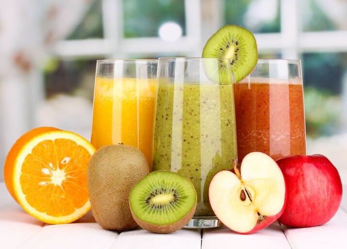 Natural juices for varicose veins in the legs will strengthen the blood vessels and reduce the risk of blood clots.